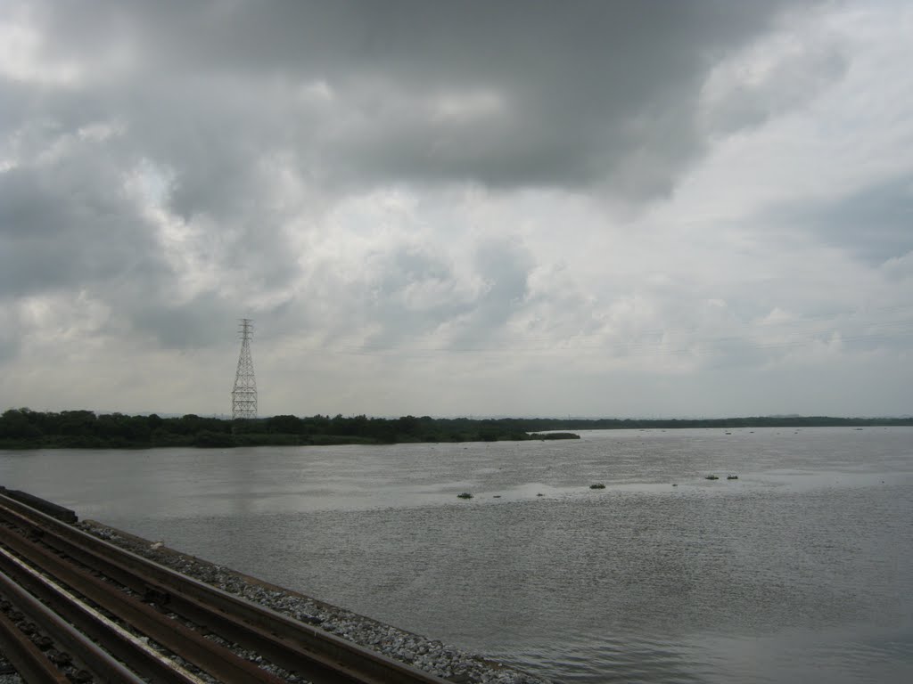 Río Coatzacoalcos, mirando al sureste by waldwind