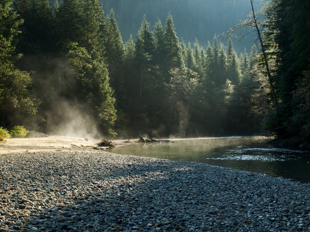 Gold Creek Mists by burkemtnman