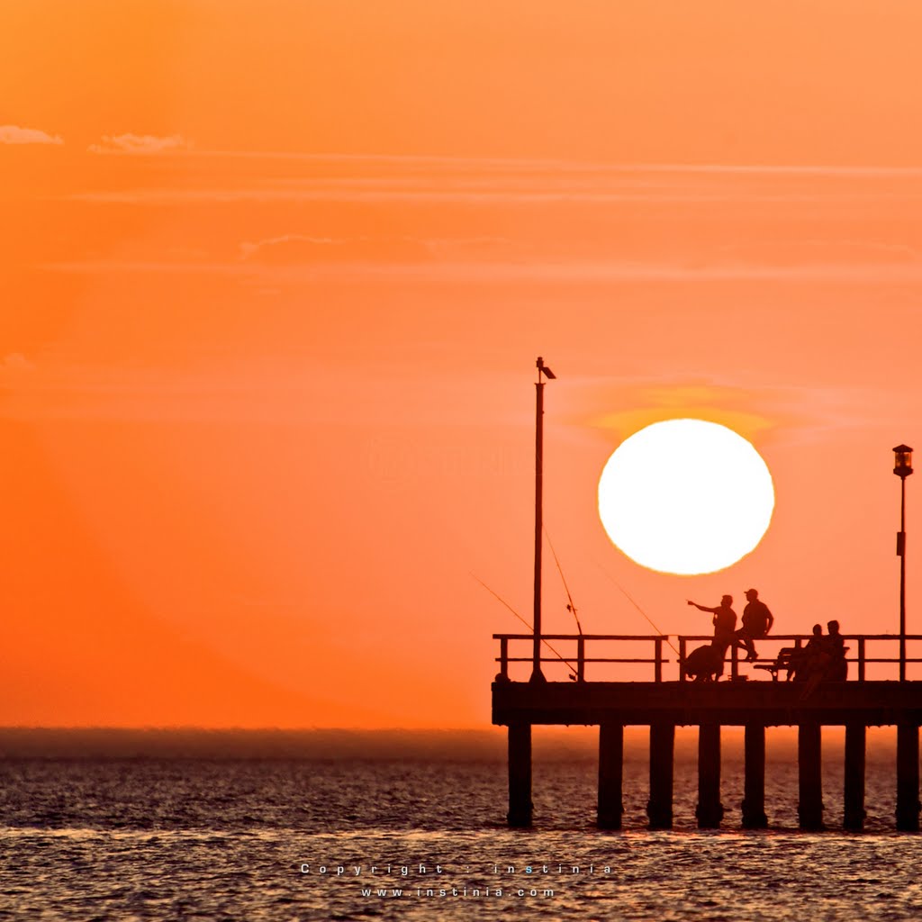 Fishing of the Pier by My Instinia