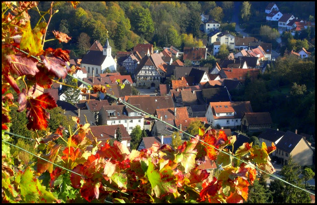 In den Weinbergen über Freudenstein by Ali-babaa1001