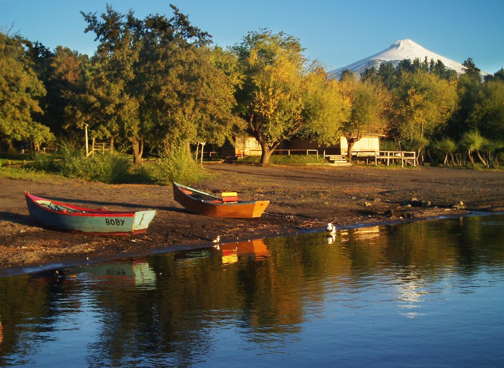 Pucon Lake by geodea