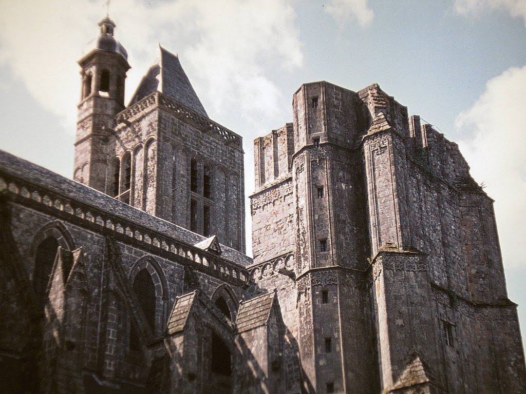 Dol-de-Bretagne, Kathedrale Saint-Samson 1975 by Wensky