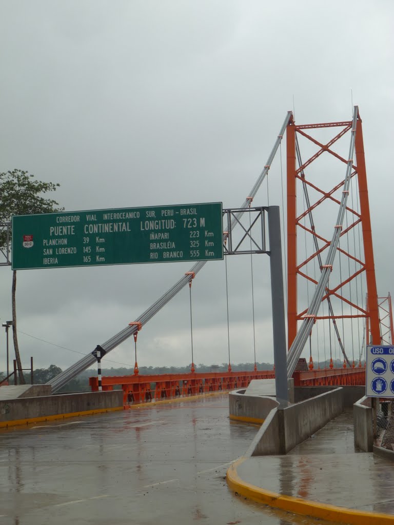 Puente Continental - Puerto Maldonado by Erick Valenzuela