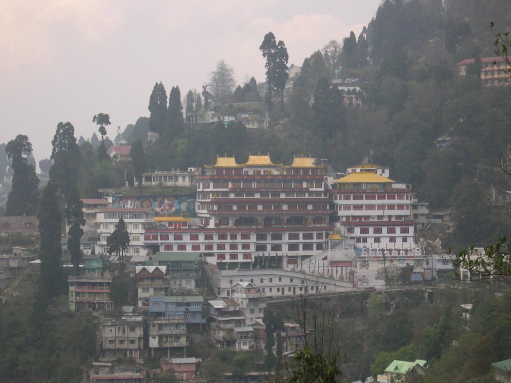 Darjeeling, Buddhist Monastery by Mauro Cargnello