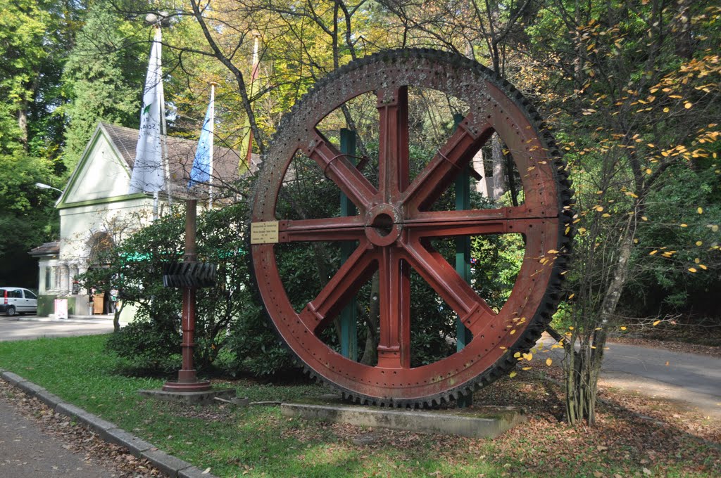 Talstation der Merkurbahn in Baden-Baden von Siegfried Kremer by Siegfried Kremer Philippsburg