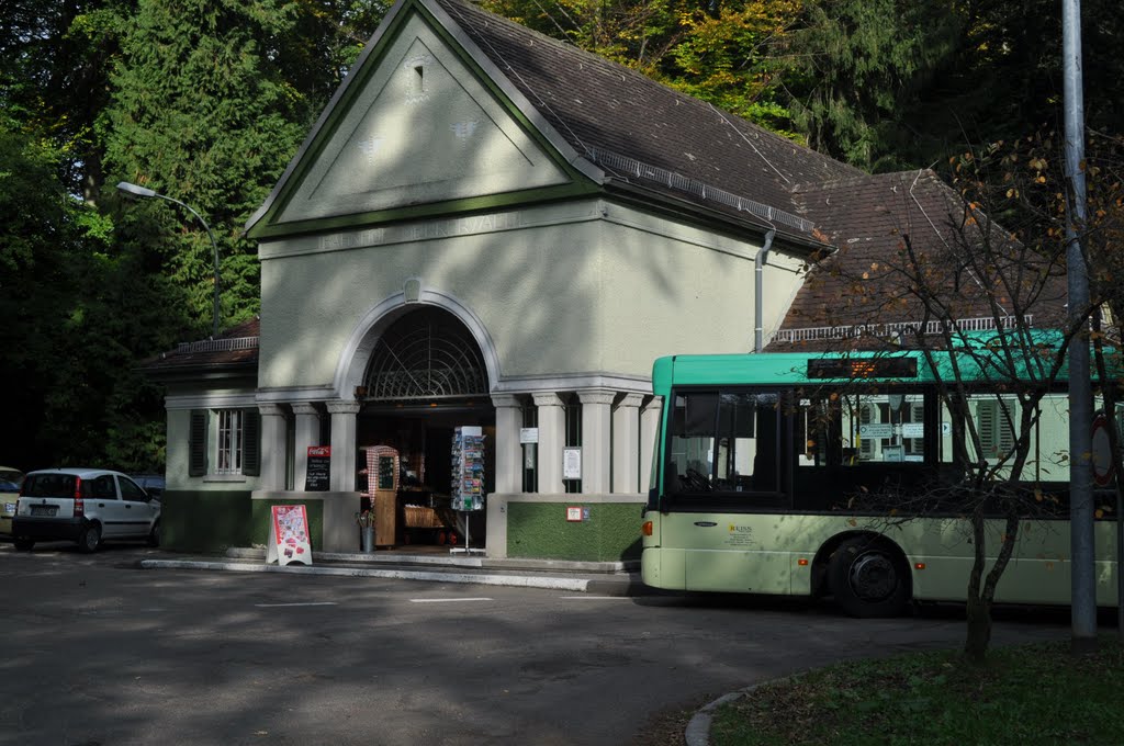 Talstation der Merkurbahn in Baden-Baden von Siegfried Kremer by Siegfried Kremer Philippsburg