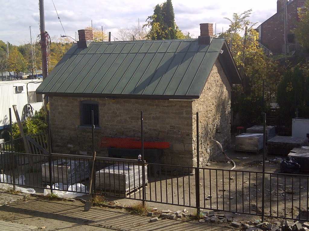 Historic jailhouse - prior to condo construction by hikeandbike