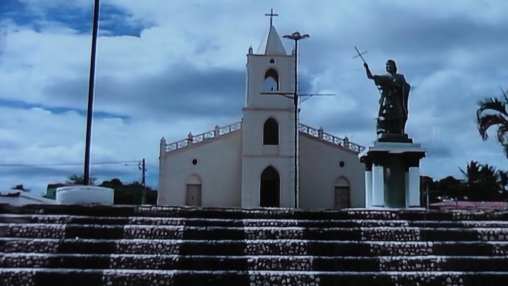 Igreja matriz da cidade de Pendências RN - Brasil by Dedé de Zé Luca