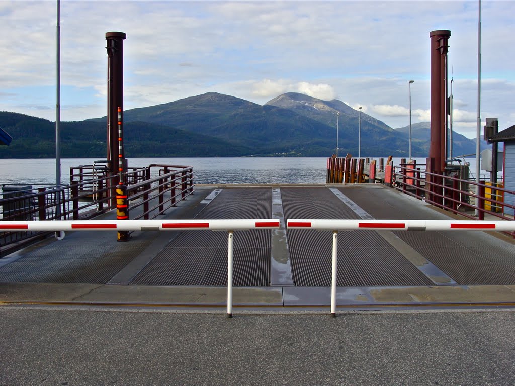 Pier for the ferry by Jurij Guseinov