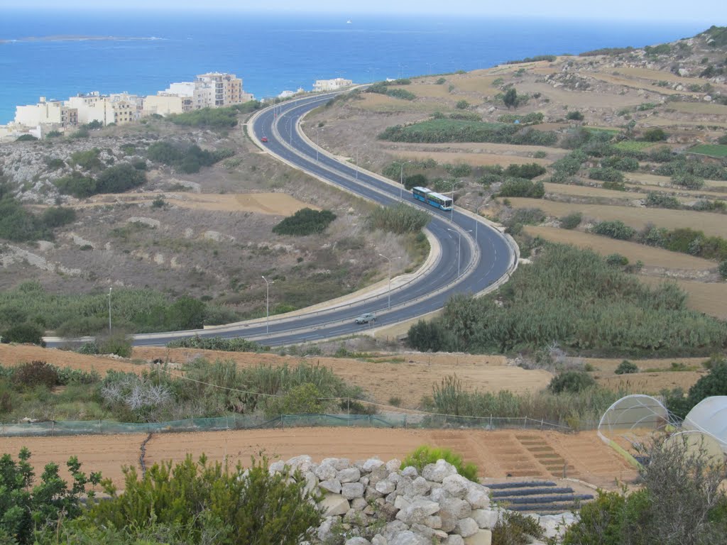 St.Paul's Bay Bypass, St Paul's Bay, Malta by stanleyborg