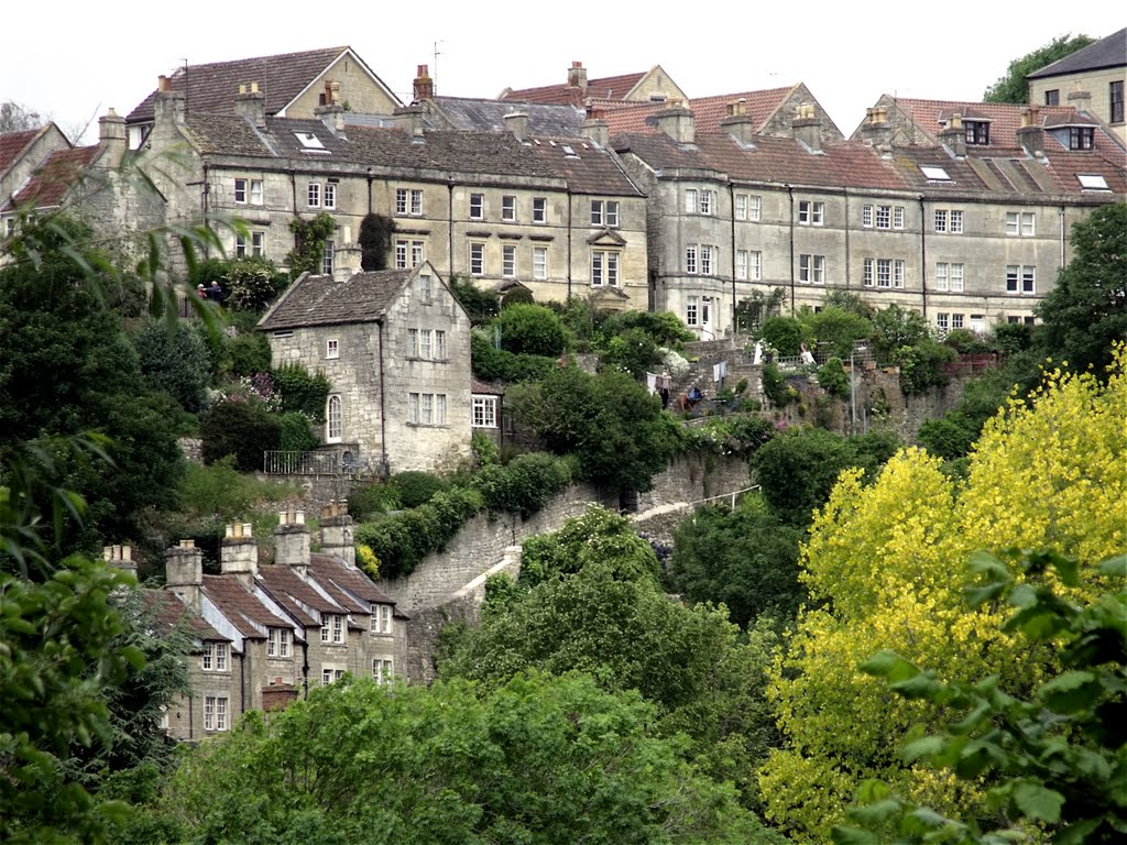 Bradford on Avon, Tory and the Well path by Toryview