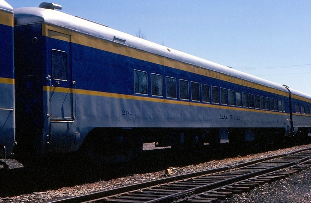 Delaware and Hudson Railway Passenger Coach No. 202, "Lake Placid" at Poughkeepsie, NY by Scotch Canadian