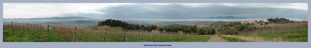 Sant'Ermo Landscape, Casciana Terme (PI), Italy by Marco Cattin