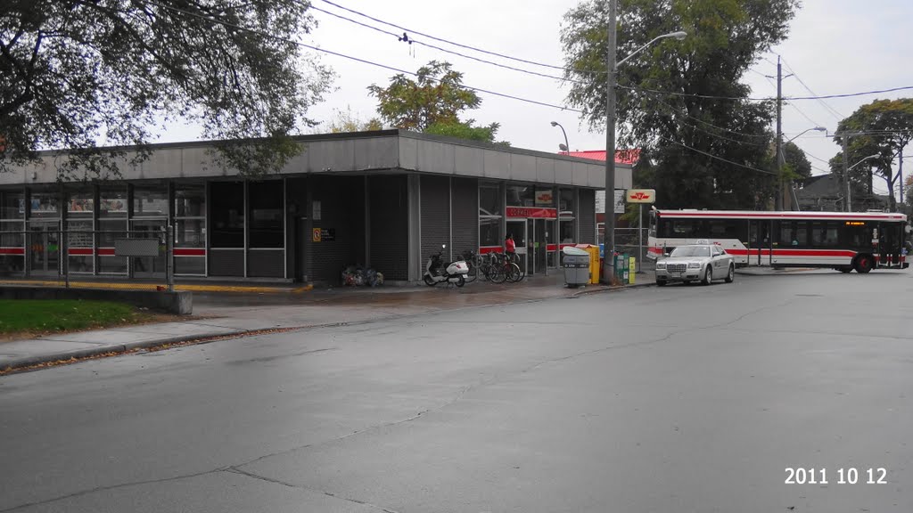 Coxwell Subway Station Toronto by Christopher.R