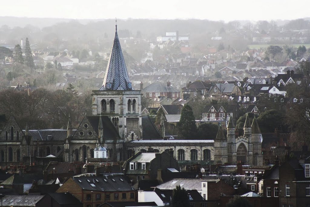 Rochester from Frindsbury by Richard Cruttwell