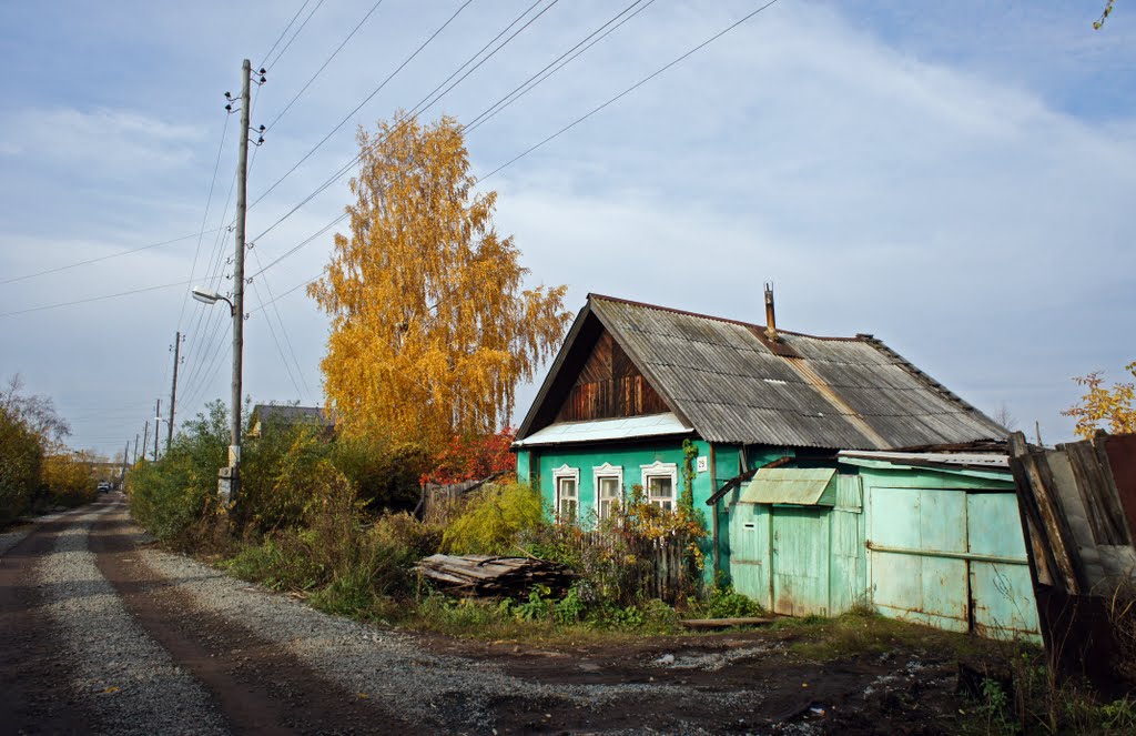 Переулок Ястребовский. Осень by Boris Busorgin