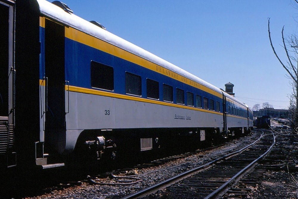 Delaware and Hudson Railway Company Passenger Car No. 33, "Schroon Lake" at Poughkeepsie, NY by Scotch Canadian