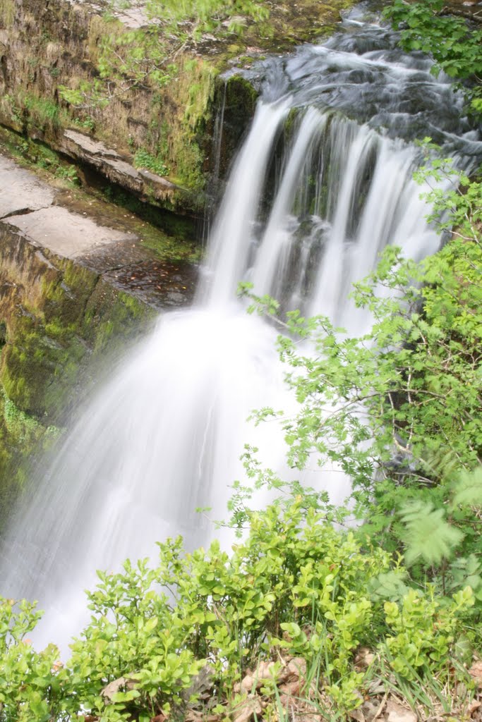 Sgwd Clun Gwyn, Brecon Beacons National Park, Wales by Kate Joy