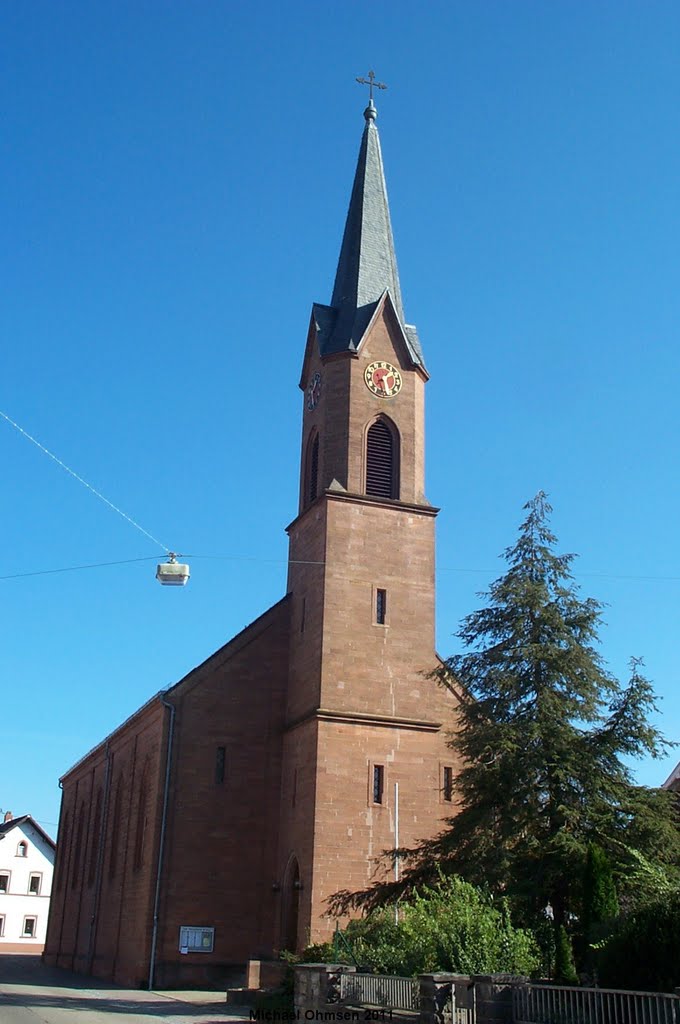 Kirche Hl. Kreuz in Carlsberg by Michael Ohmsen