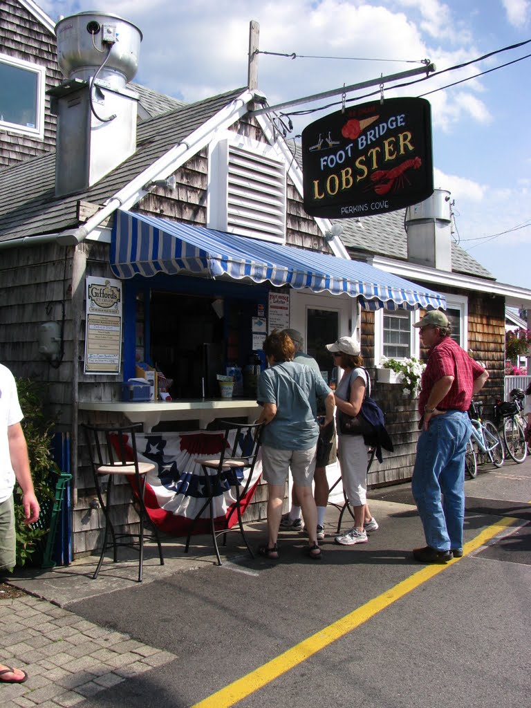 Foot Bridge Lobster, Perkin's Cove, Maine by BW's Pics