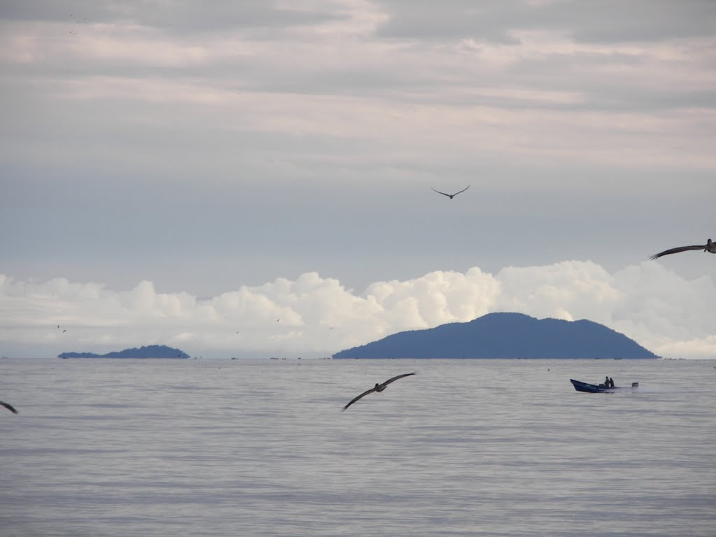 Isla Gorgona vista desde Mulatos by René Estupiñán S