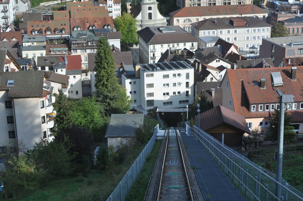 Talstation der Sommerbergbahn in Bad Wildbad von Siegfried Kremer by Siegfried Kremer Phi…