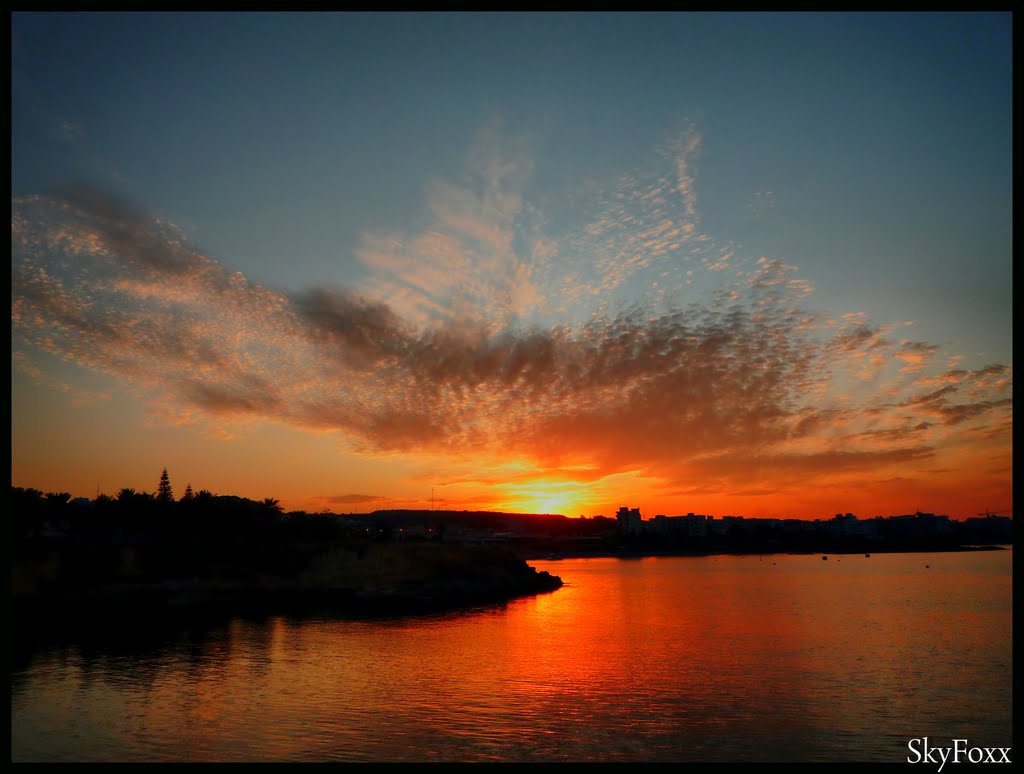 Incredible Sunset In Cyprus, October 2011 by Dmitry Shangin