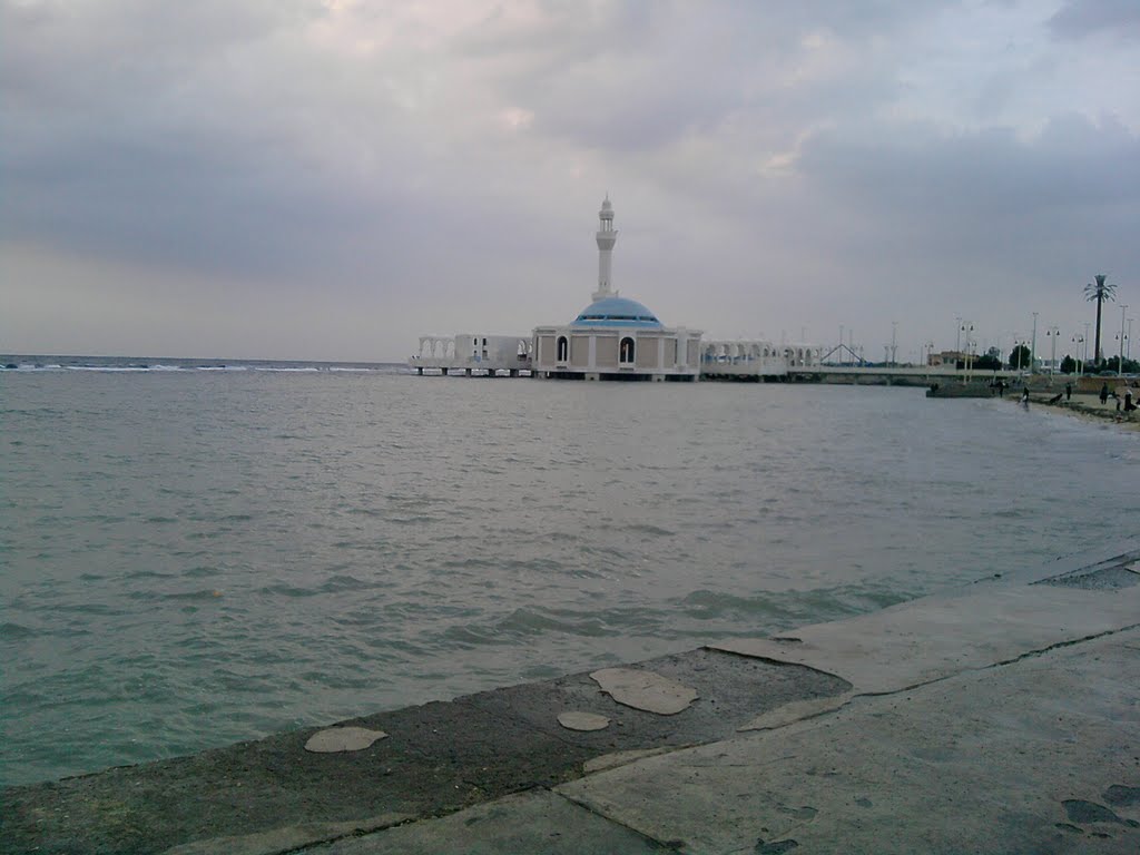 Masjid In Sea, Corniche, Jeddah by Taha Tahir