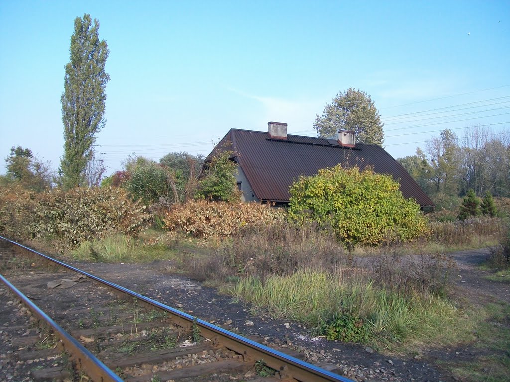 Dom przy torach, ul. Emilii Plater by fot.Wierciński Józef