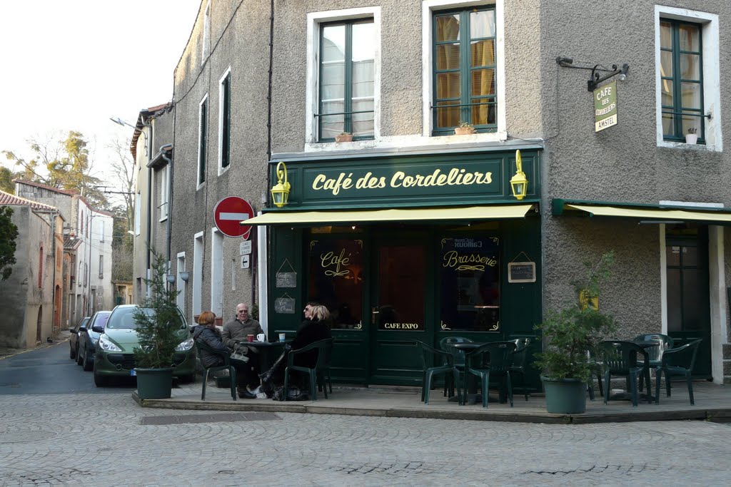 Clisson, rue de la Vallée, café des cordelliers by paul dauffy