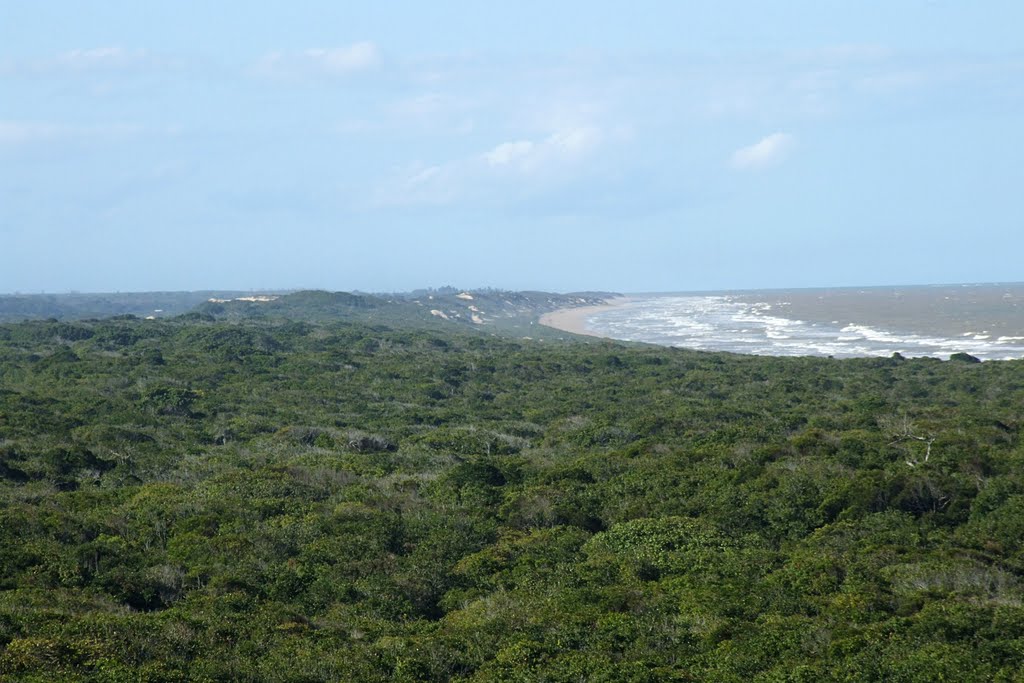 Parque Estadual de Itaunas e infinito - Conceição da Barra ES by carlos roberto rocha…