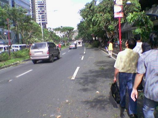 Makati City After Typhoon by Andrew Loable