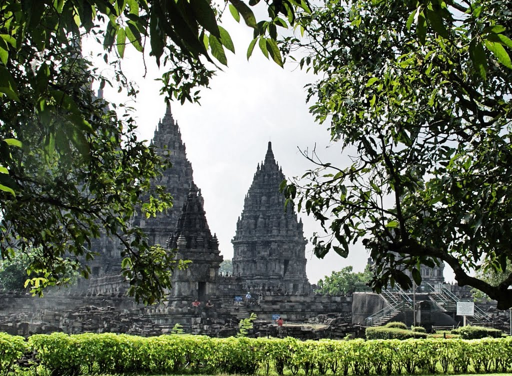 Prambanan tempels - Java by Peter Epping