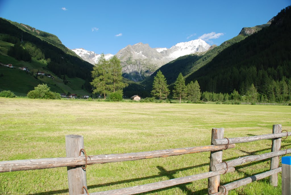 Talboden Reintal mit Hochgall by Heinz Kempa