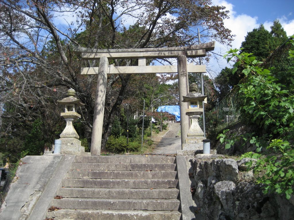 素蓋鳴神社鳥居 by norinorien