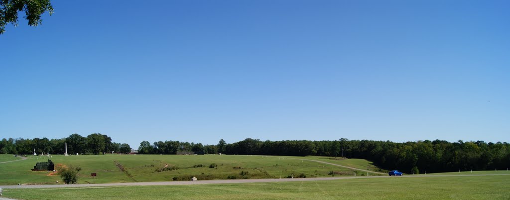 Northern Hillside view of Stockade by Jim Farmer