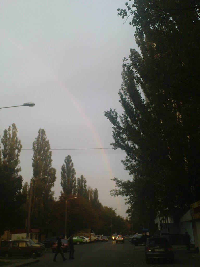 Odessa Street, Tereshkova, the rainbow by Бондар Вова