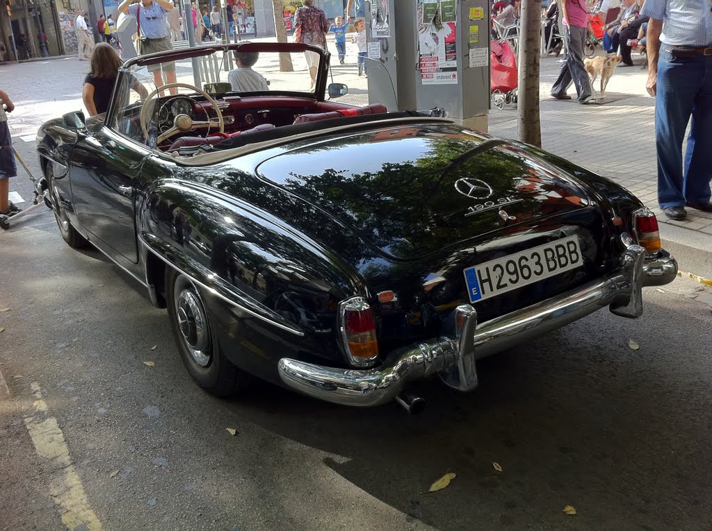 Mercedes 190 SL _2 by @toniramosasin