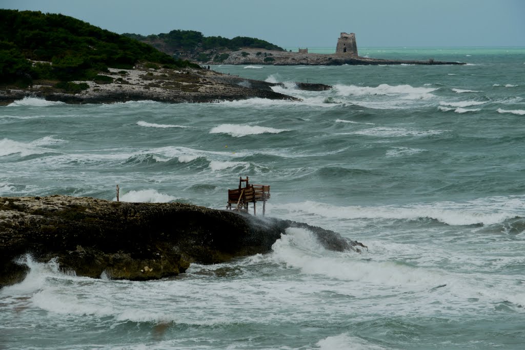 Mare mosso bei Peschici by Dr. Rolf Schürger