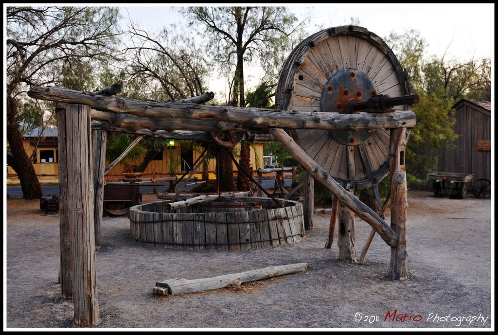 Furnace Creek - Borax Museum by Mario Kaupe