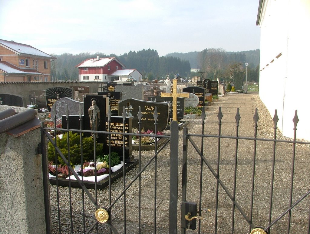 Mooshausen Friedhof by Richard Mayer