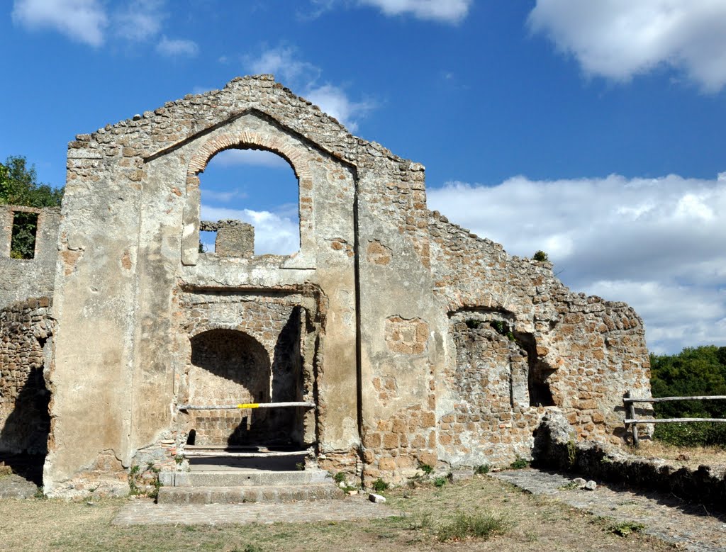 Antica Monterano, Chiesa San Rocco - Canale Monterano (RM) - ITALY - by effebi