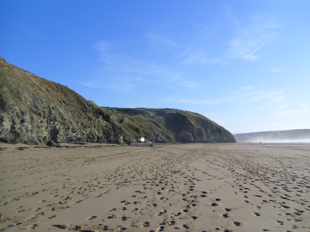 Perranporth Beach by benjyt