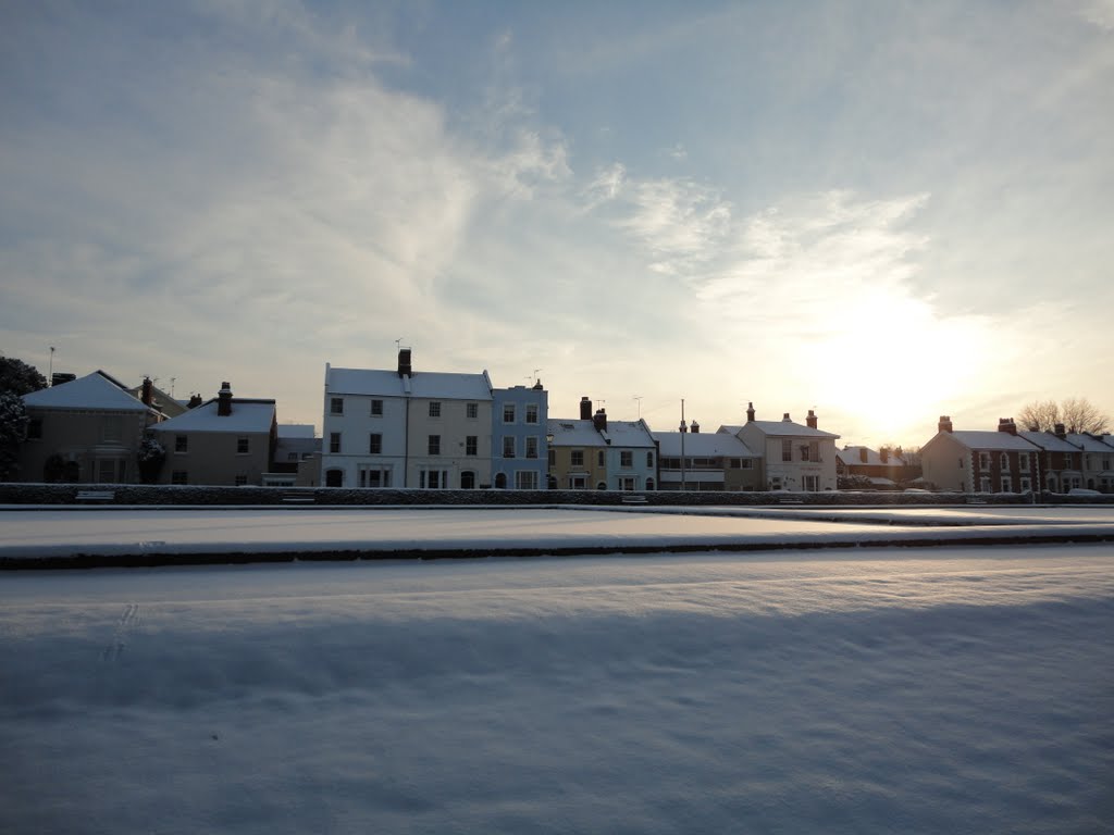 Snow sky by daniel reid