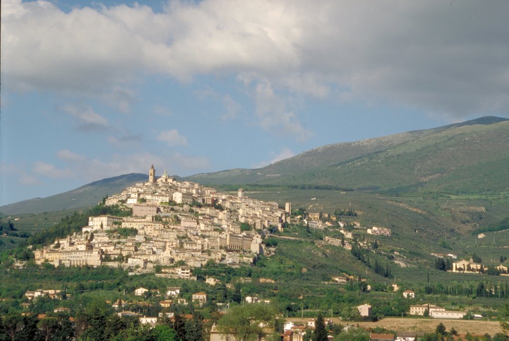 Trevi, panorama da ovest by Franco Spellani