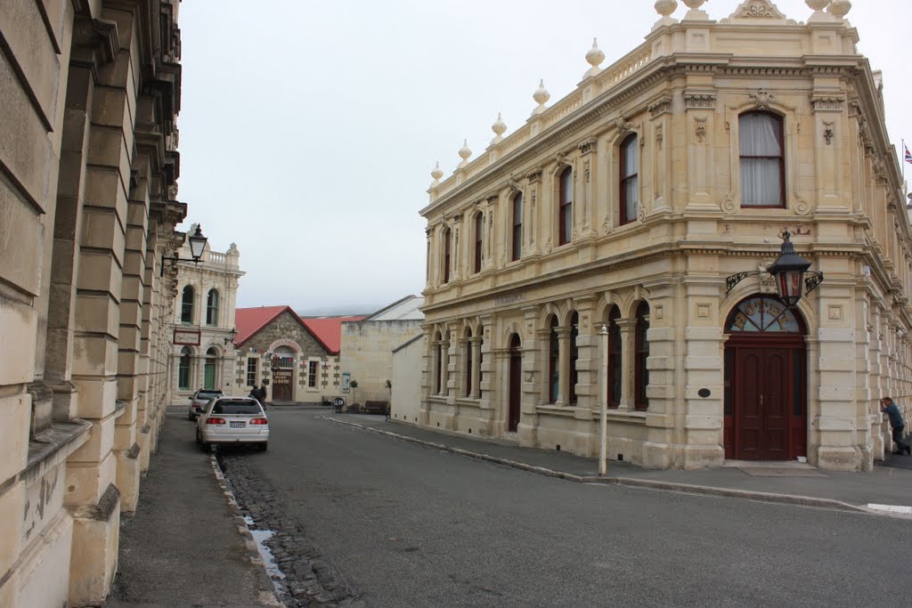 The Victorian District In Oamaru by Steve Busson