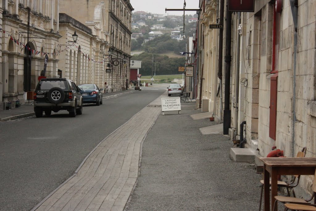 Old Oamaru, Harbour Street by Steve Busson