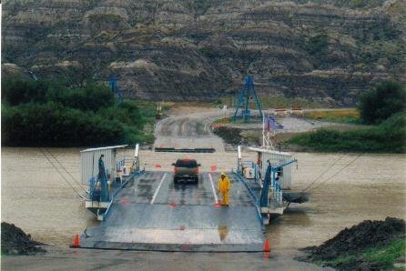 Drumheller BLERIOT FERRY (cable-ferry) by Herma Harms Netherla…