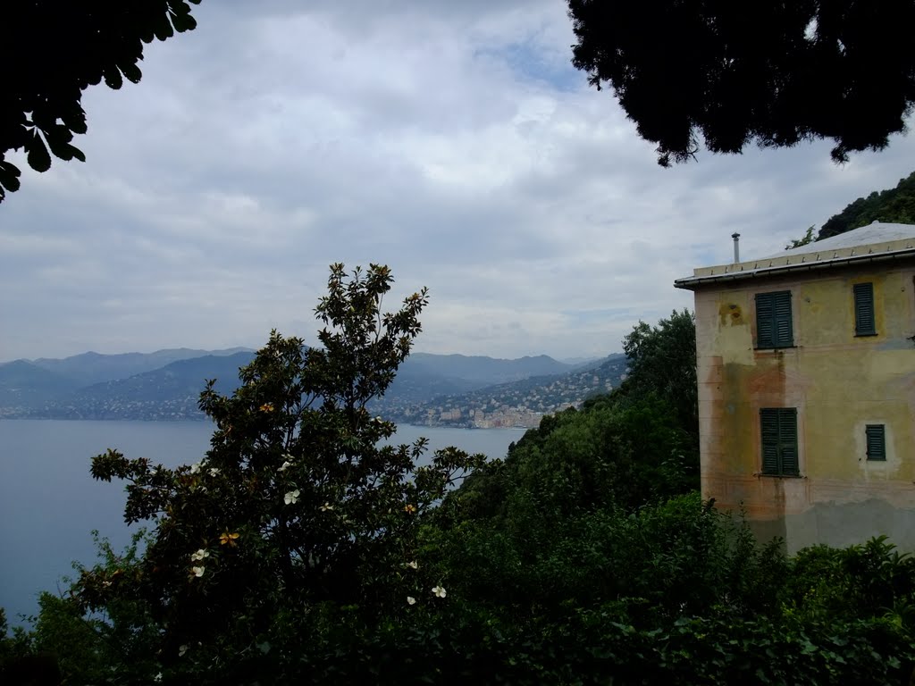 View towards Genoa by Giulio Schimperna