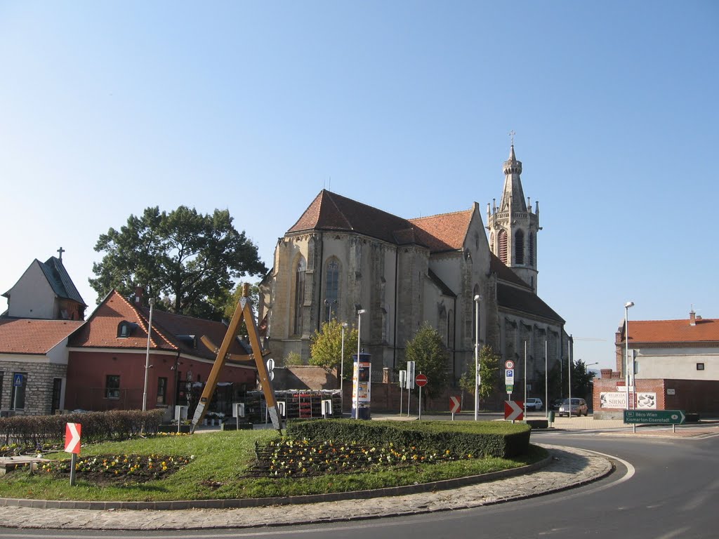 Sopron, Szent Mihály főangyal templom by gerokk